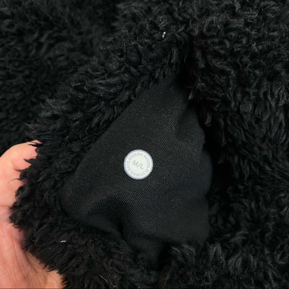 Lululemon Warm Restore Sherpa Pullover Black M/L - Picture 11 of 15
